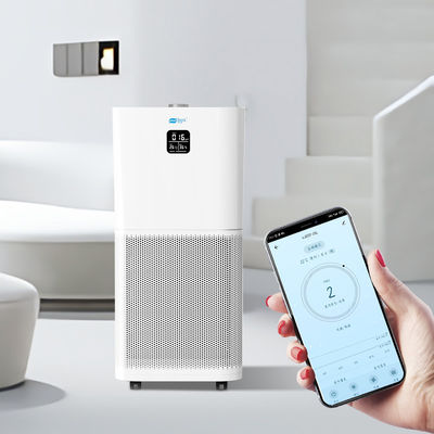 فیلترهای هوا 650 M3/H HEPA خانگی 50W 110V-220V با کنترل WIFI