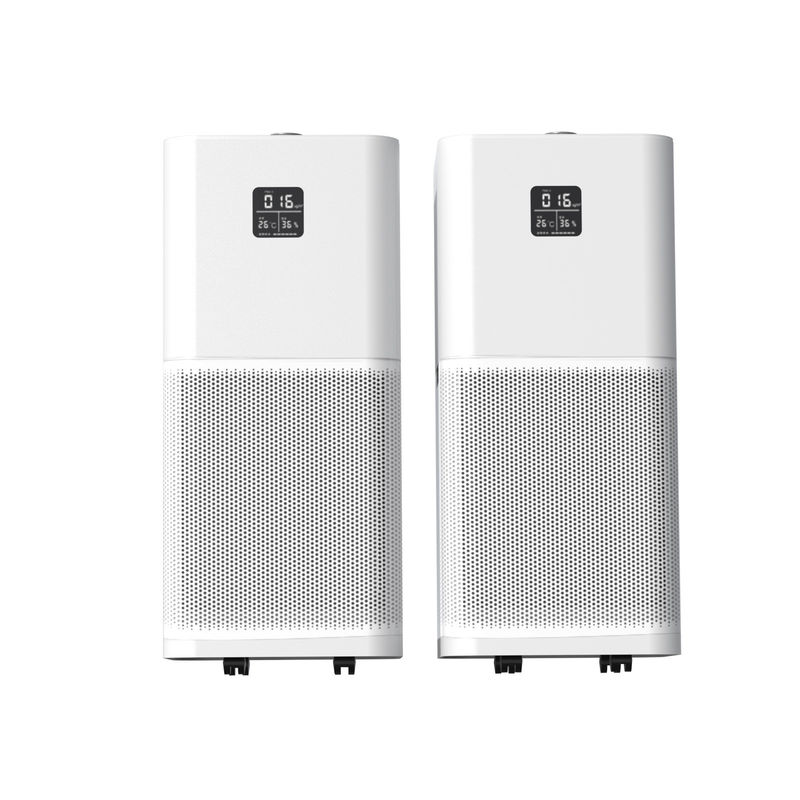 China CADR 650m3/h Purificador de Ar Eletrônico com Controle de Software fábrica