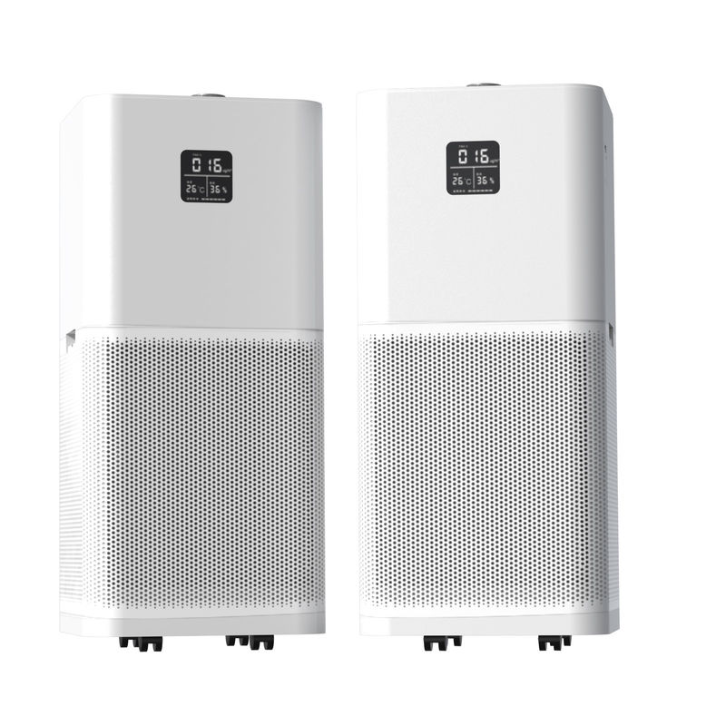 China Purificador de aire de filtración electrónica de bajo consumo de energía CADR 650m3/h 78m2 Área de cobertura fábrica