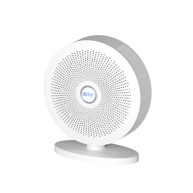 ประเทศจีน เครื่องทําความสะอาดอากาศแบบ Desktop พร้อมการควบคุม Wi-Fi แสงกลางคืน และเครื่องตรวจจับคุณภาพอากาศ โรงงาน