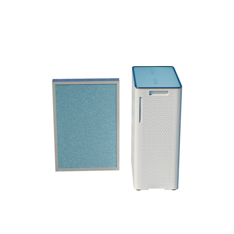 ประเทศจีน 465 M3/h Air Flow HEPA เครื่องล้างอากาศด้วยความเร็วลมที่สมาร์ทและไอออนลบ โรงงาน